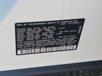 2024 Volkswagen Atlas Cross Sport 2.0T SE w/Technology