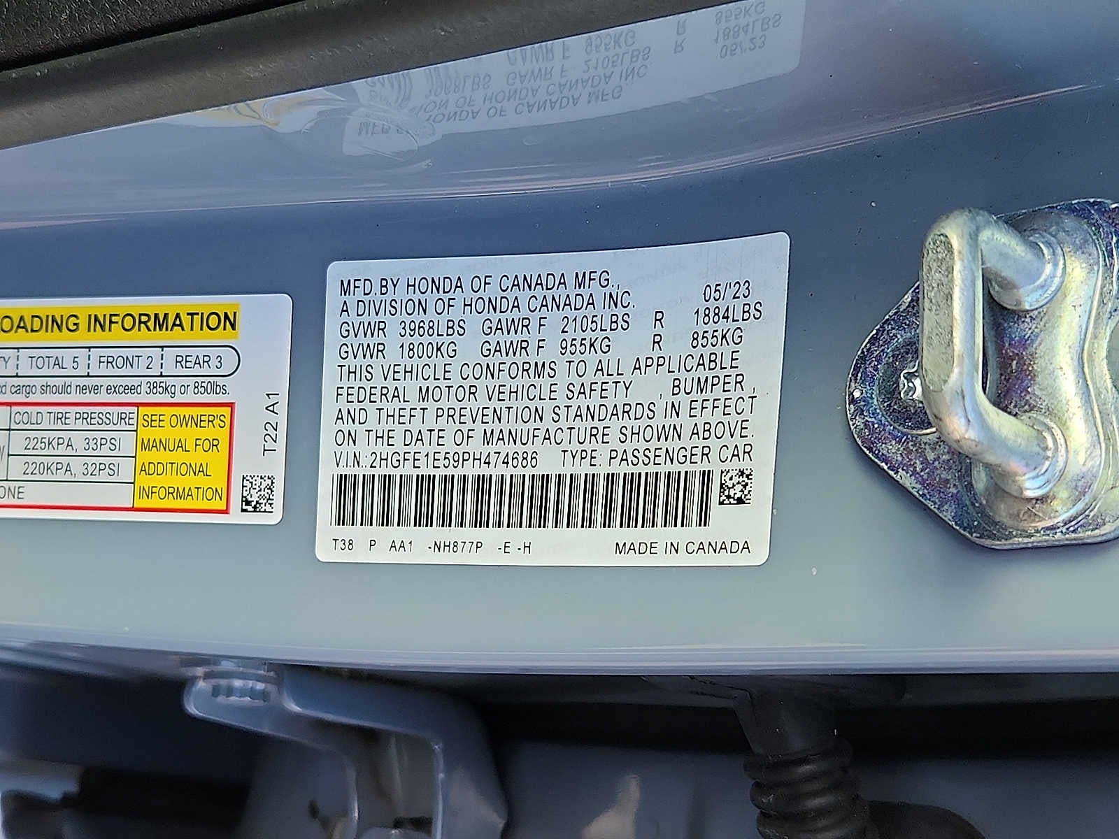 2023 Honda Civic Base