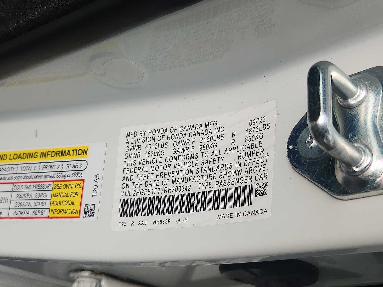 2024 Honda Civic EX