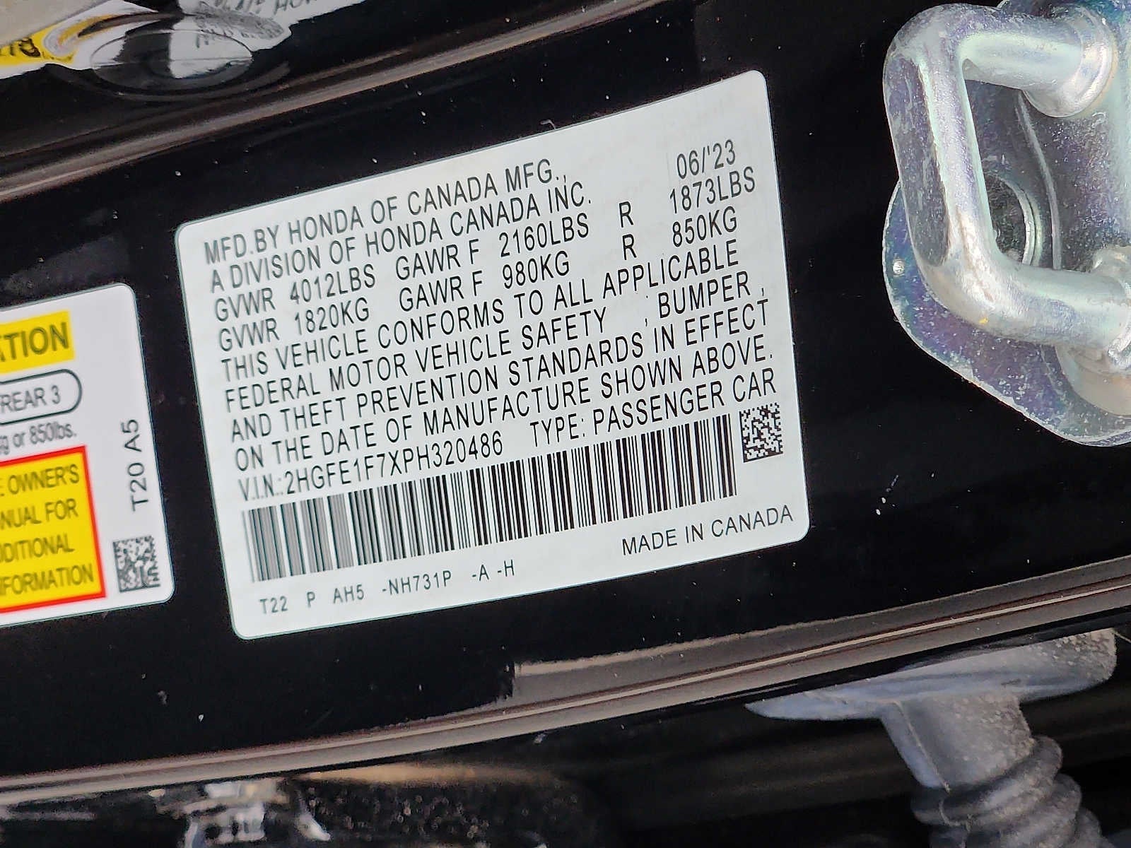 2023 Honda Civic EX
