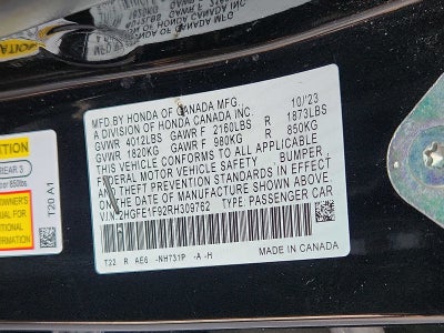 2024 Honda Civic Touring