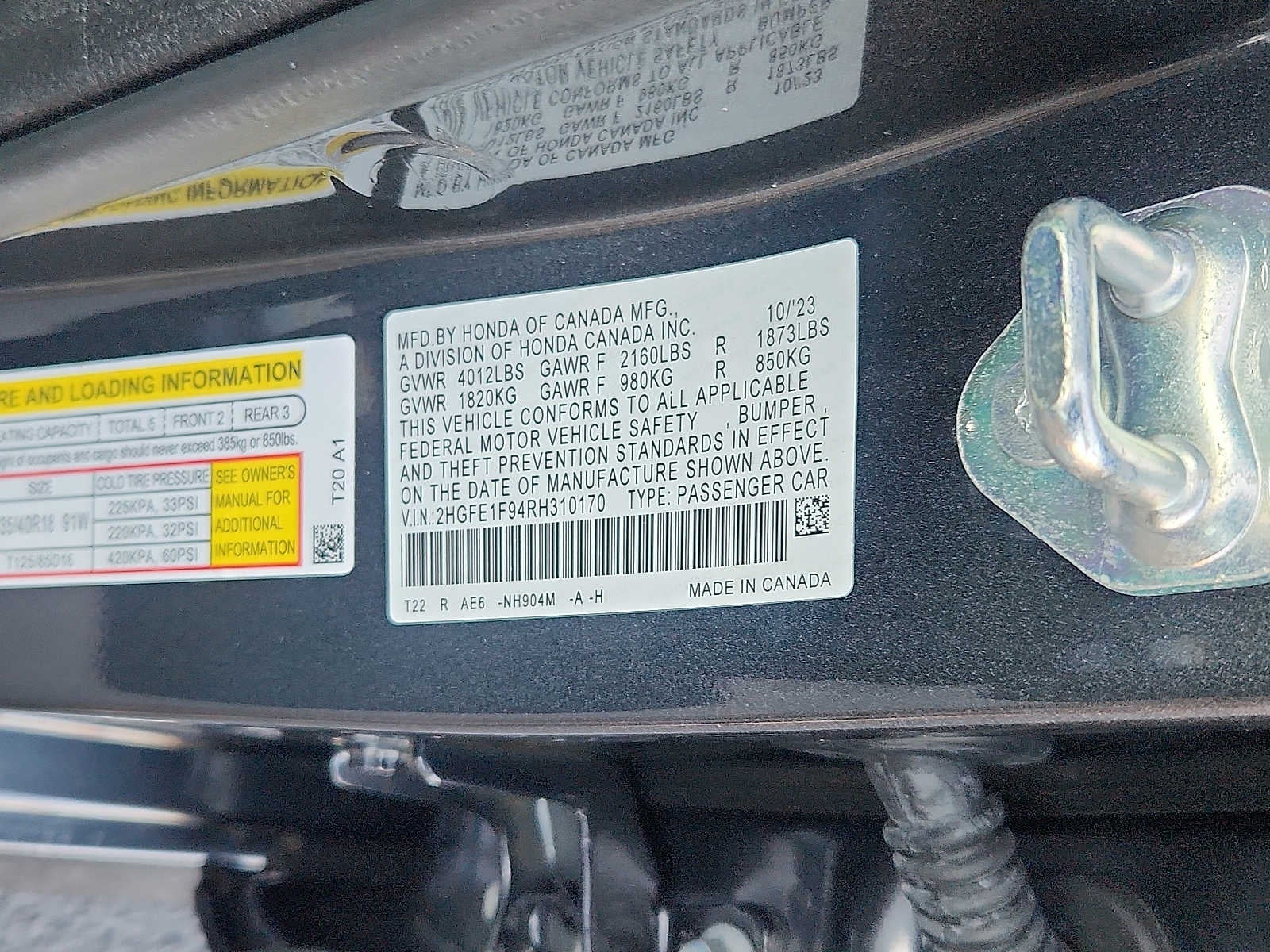 2024 Honda Civic Touring