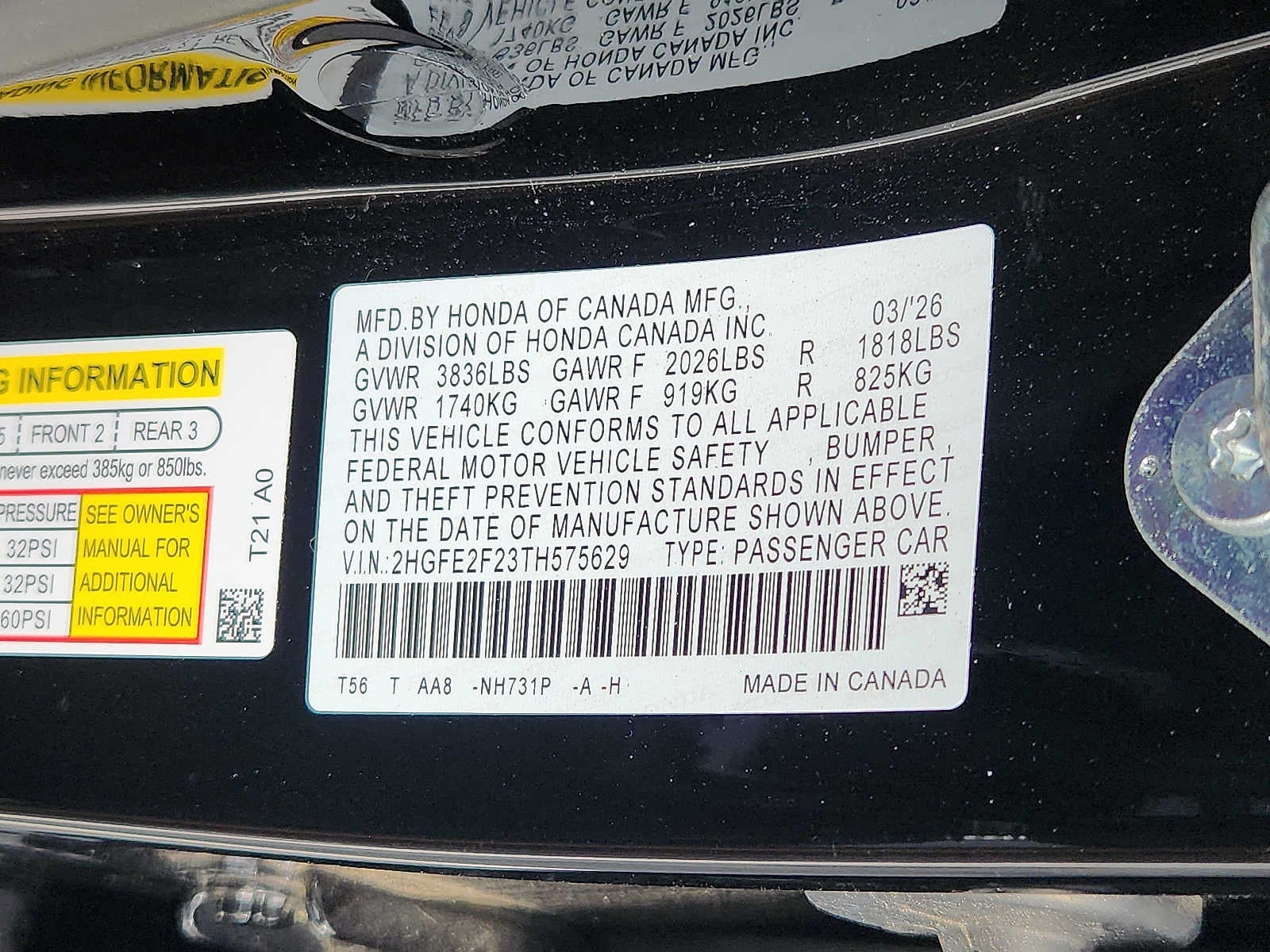 2026 Honda Civic LX