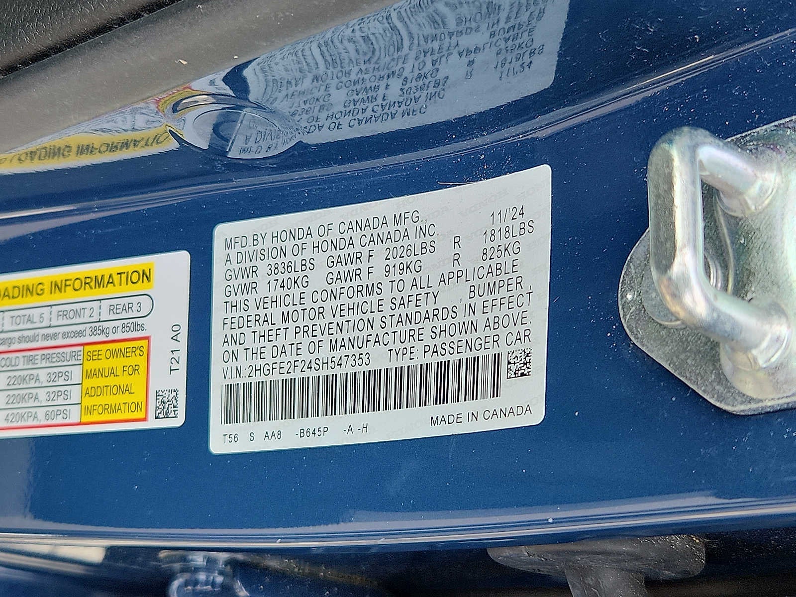 2025 Honda Civic LX