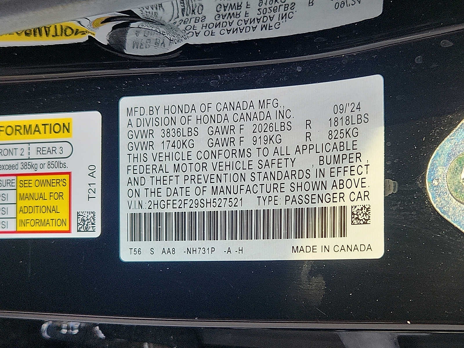 2025 Honda Civic LX