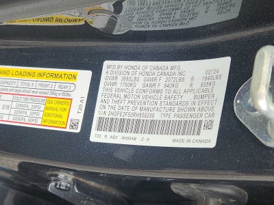 2024 Honda Civic Sport