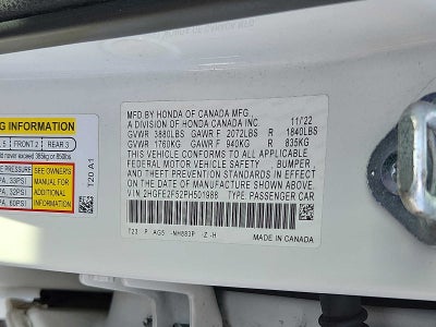 2023 Honda Civic Sport