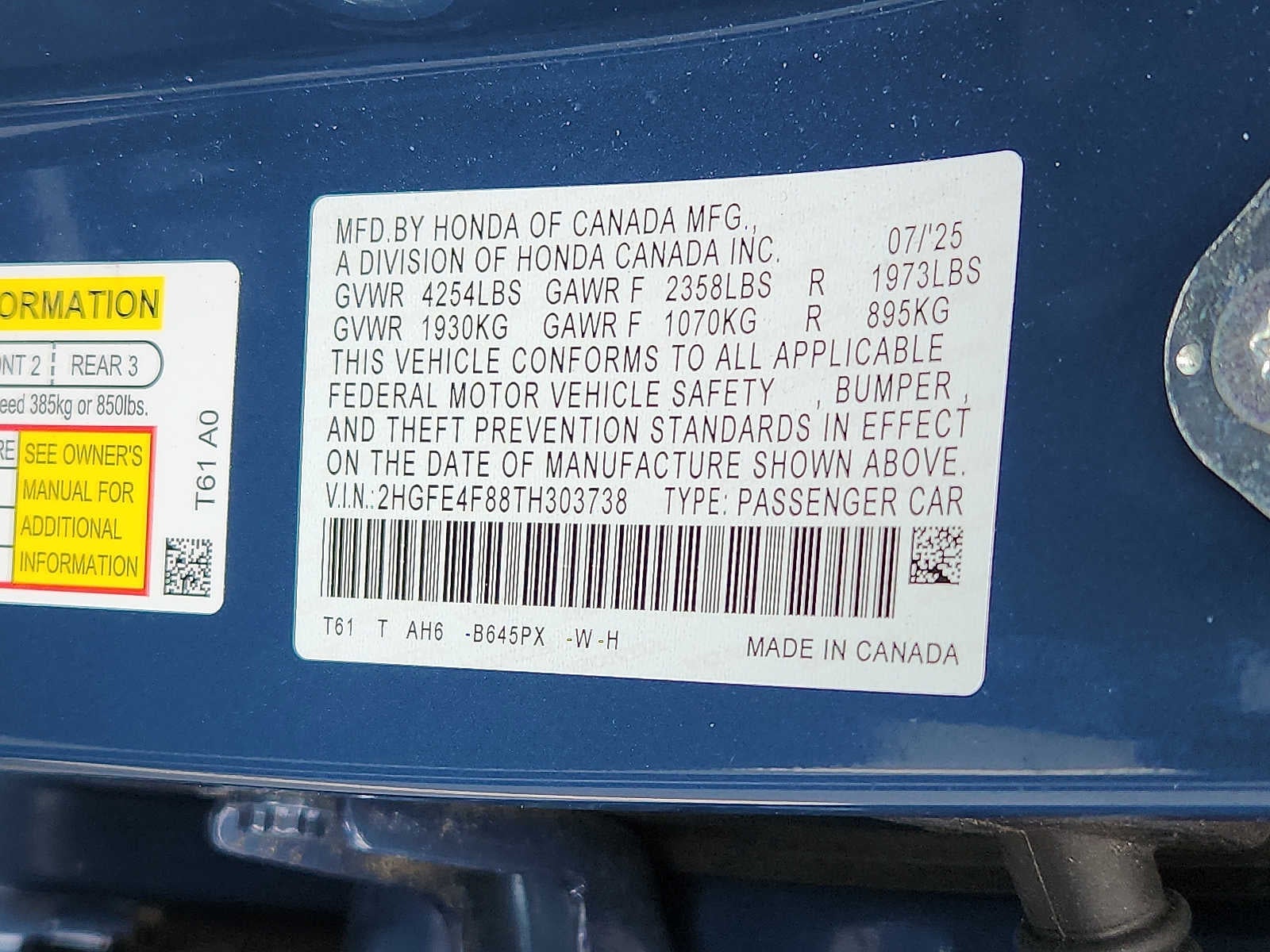 2026 Honda Civic Hybrid Sport
