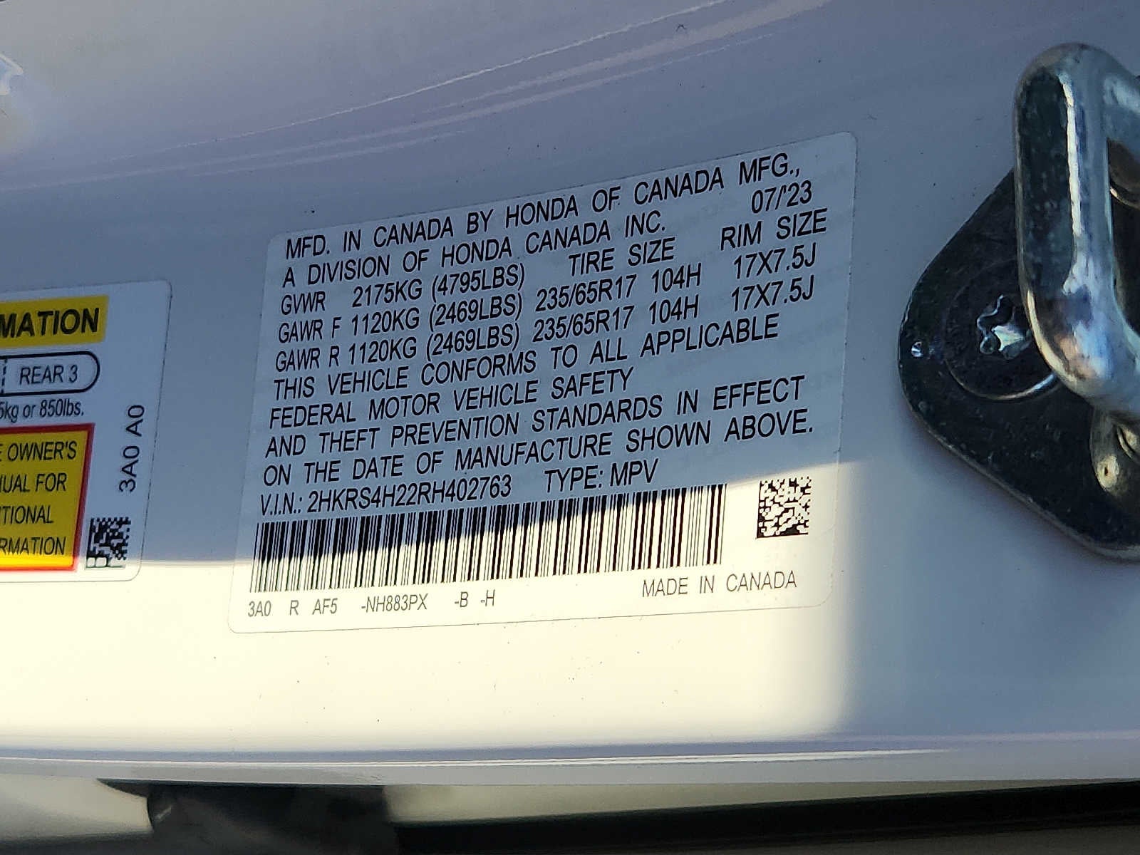 2024 Honda CR-V LX