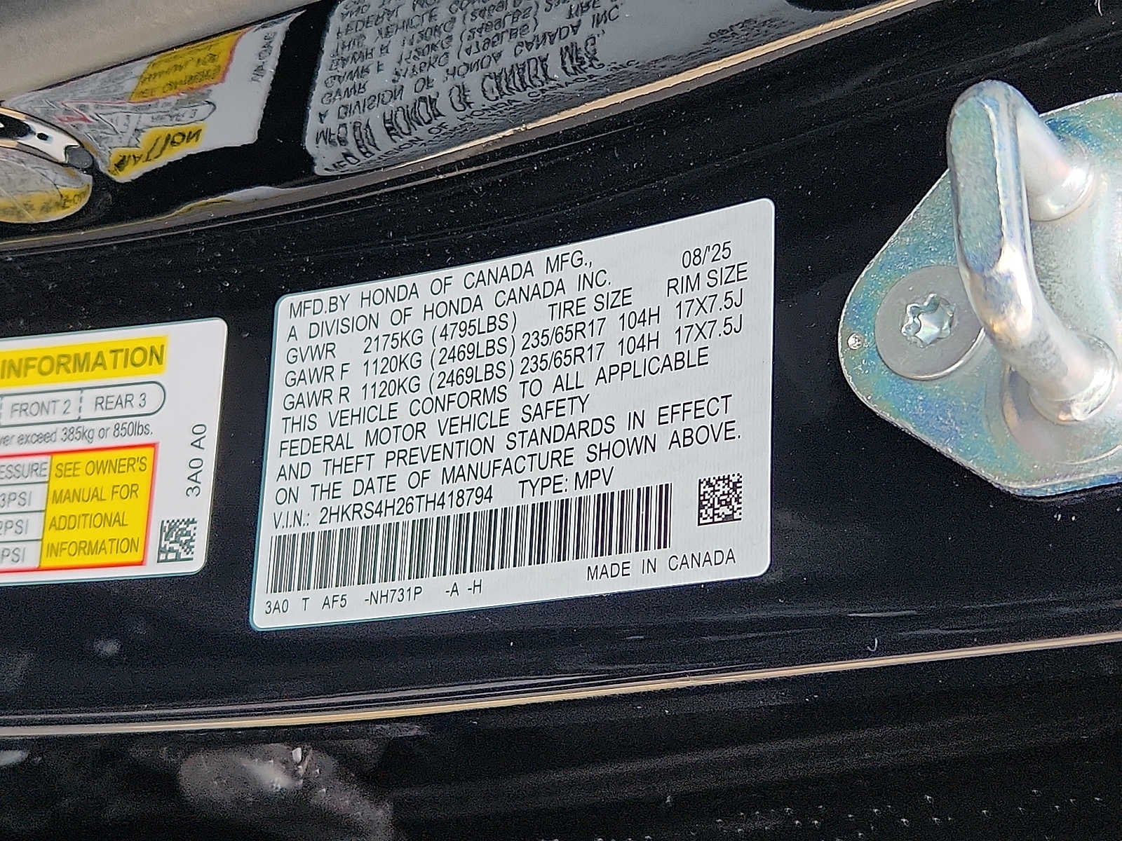 2026 Honda CR-V LX