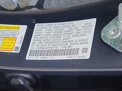 2026 Honda CR-V LX