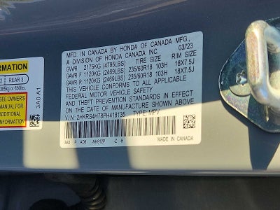 2023 Honda CR-V EX-L