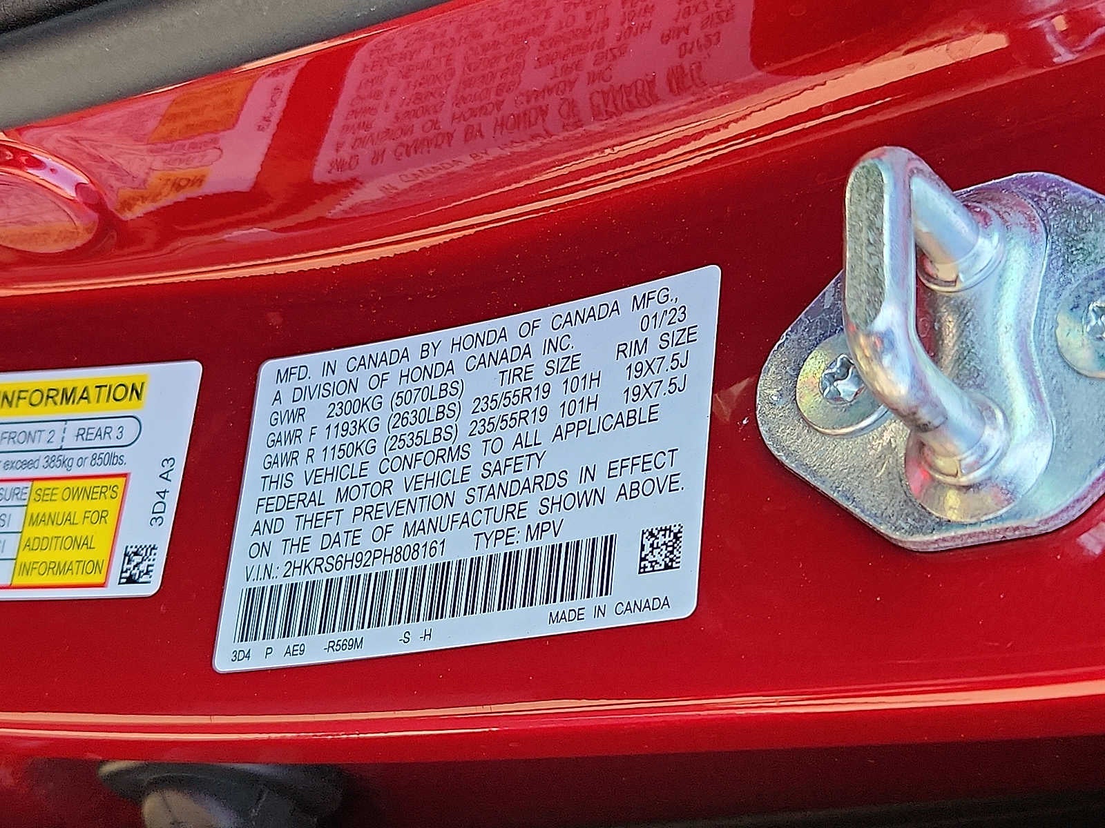2023 Honda CR-V Hybrid Sport Touring