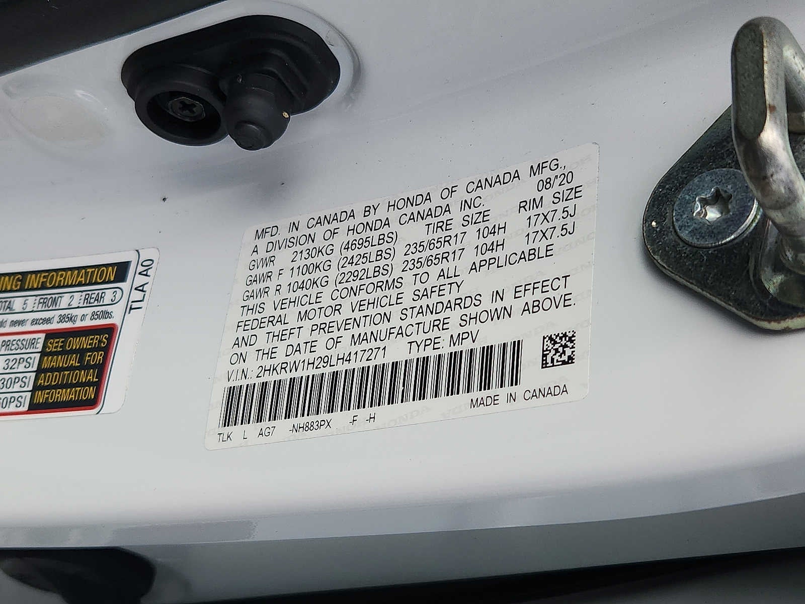 2020 Honda CR-V LX