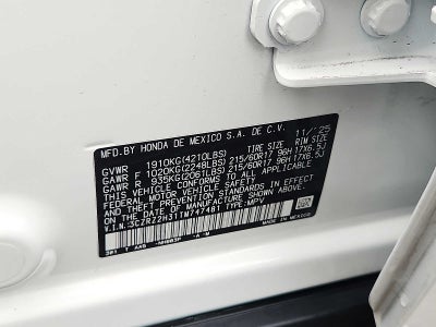 2026 Honda HR-V LX