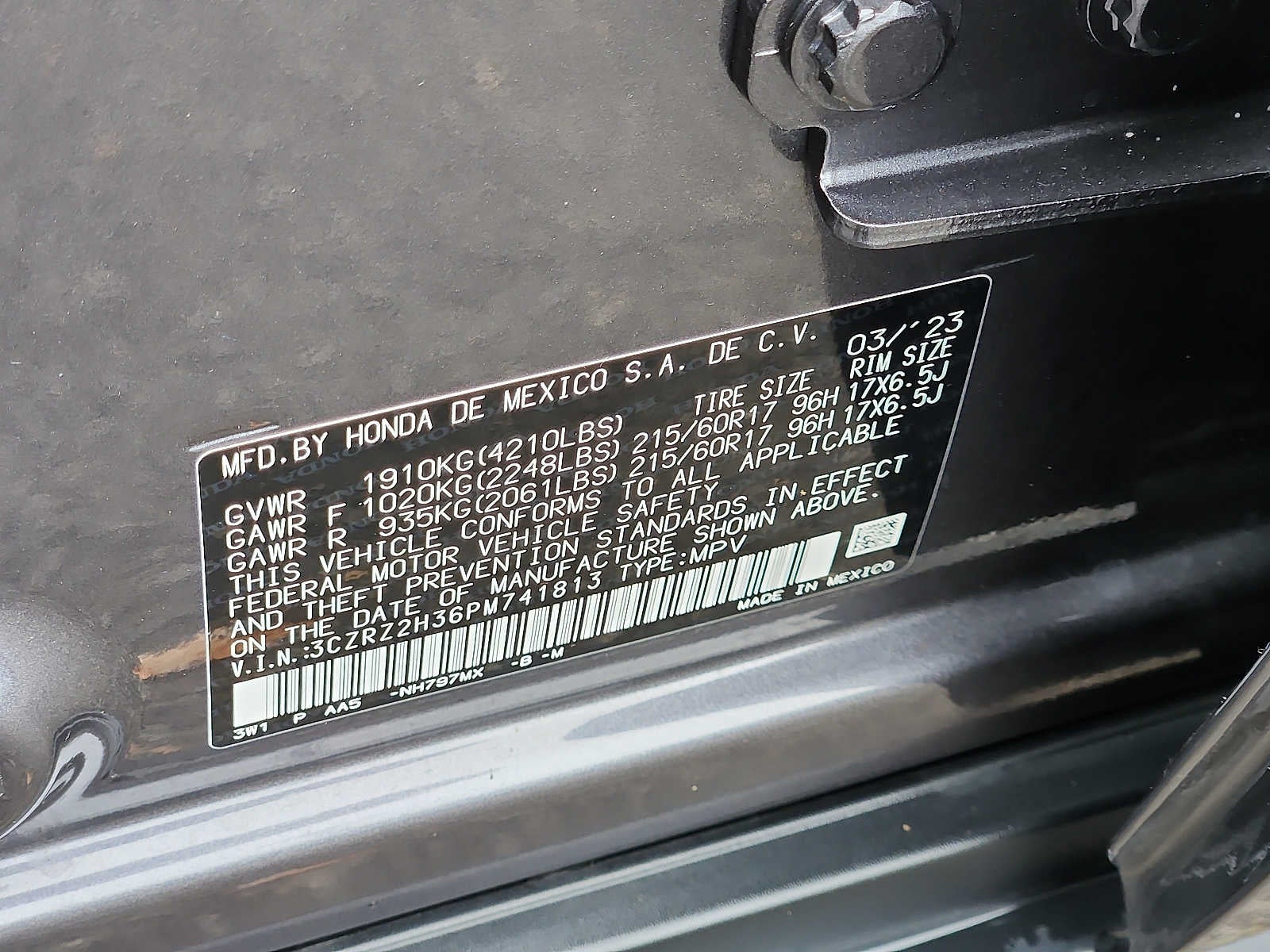 2023 Honda HR-V LX