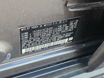 2026 Honda HR-V LX