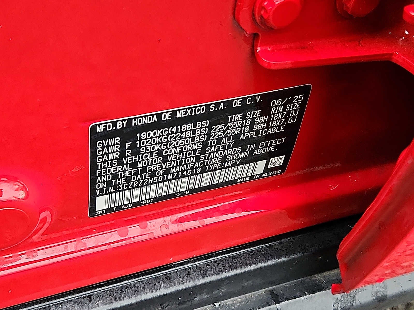 2026 Honda HR-V Sport