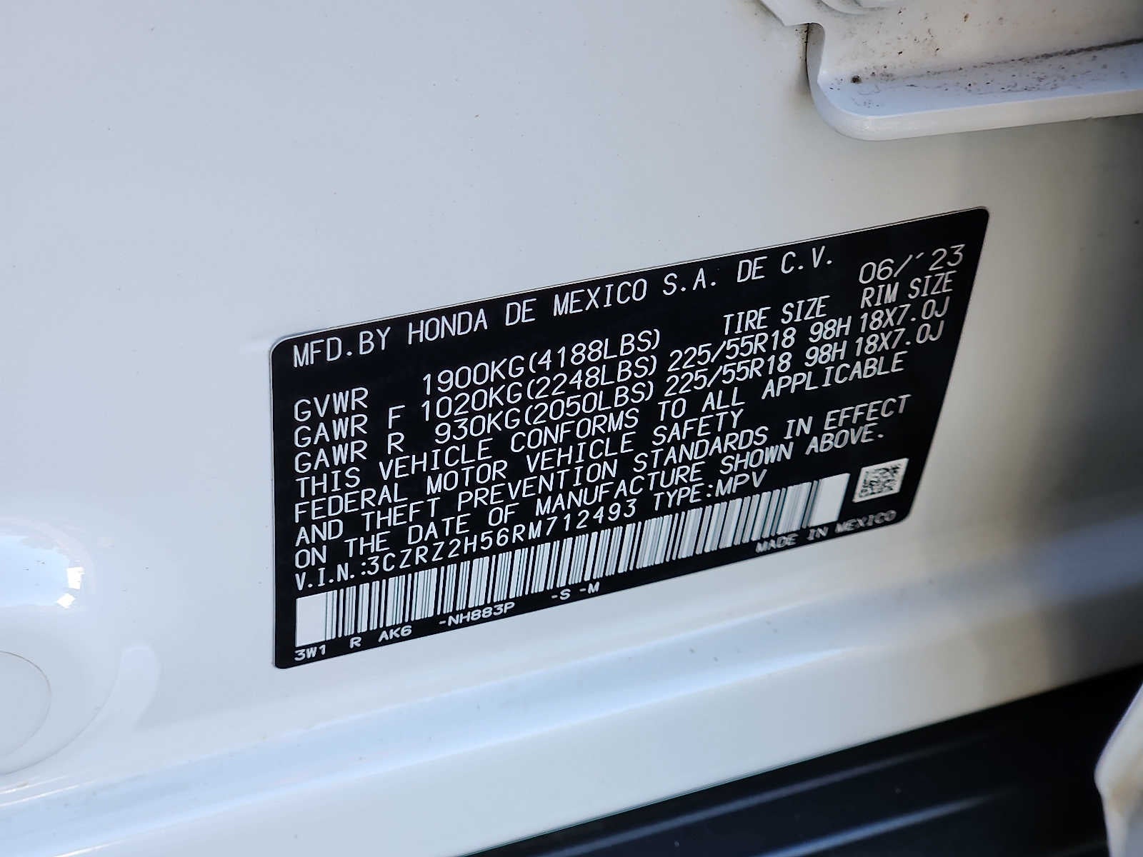 2024 Honda HR-V Sport