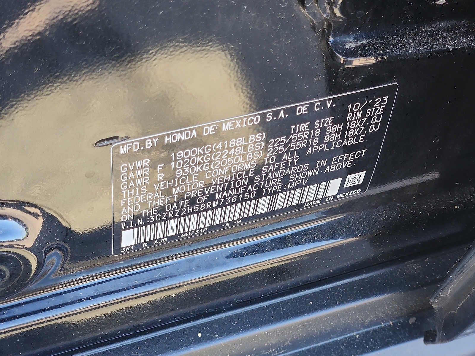 2024 Honda HR-V Sport