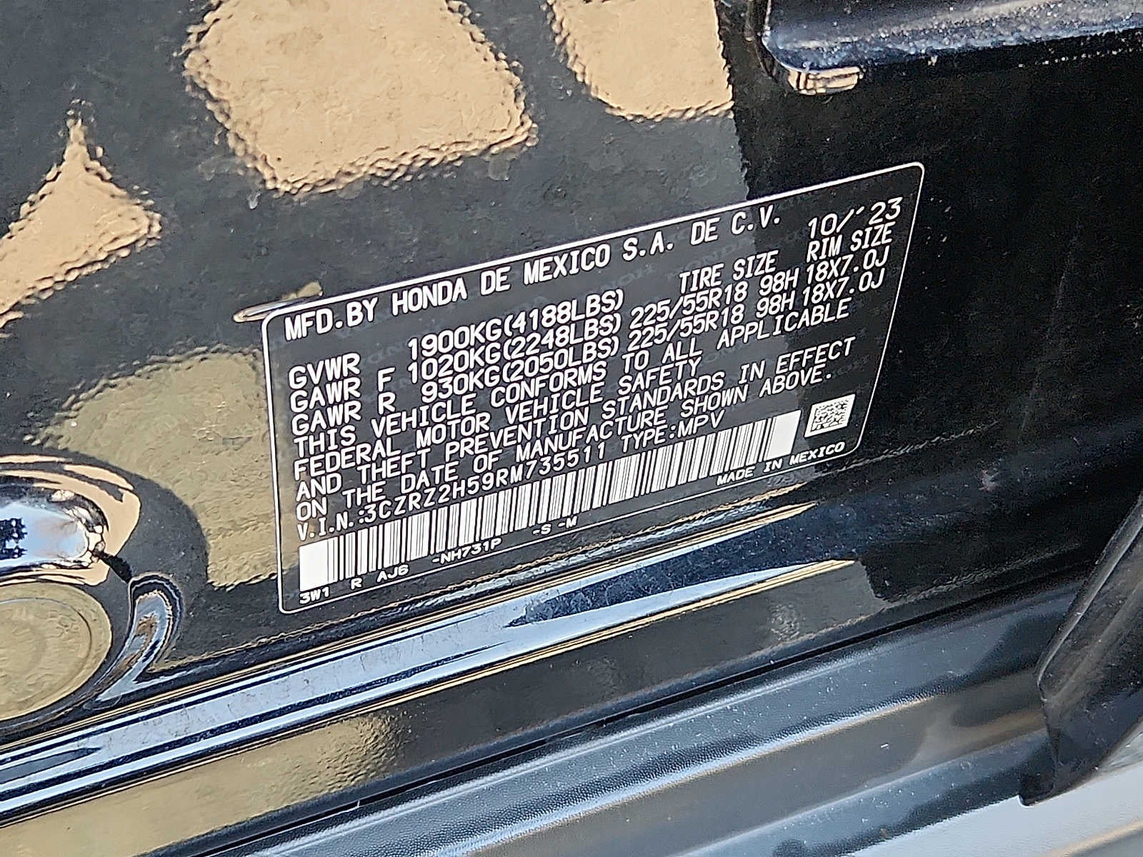 2024 Honda HR-V Sport