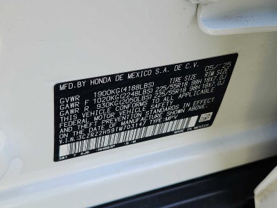 2026 Honda HR-V Sport