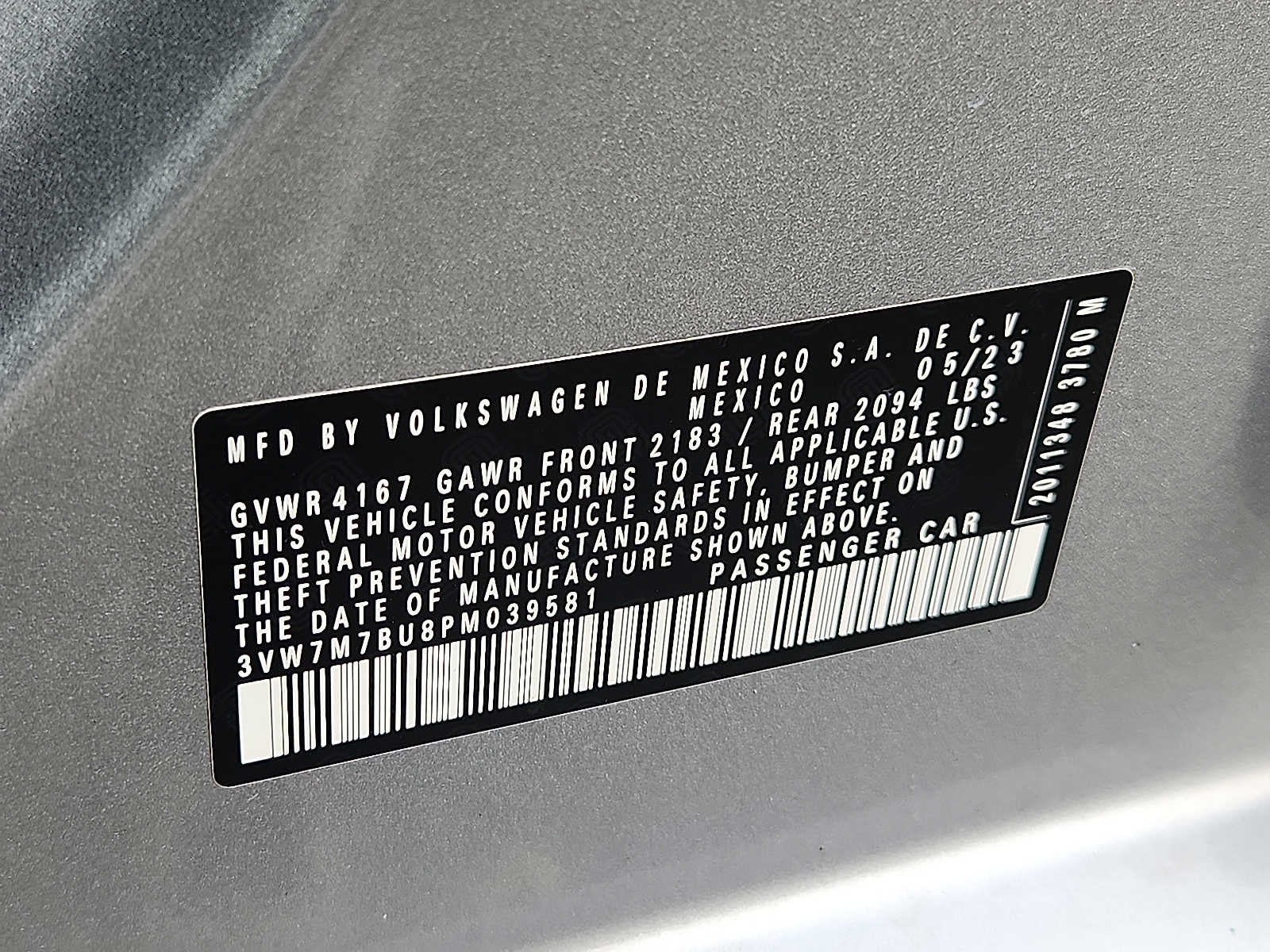 2023 Volkswagen Jetta SE