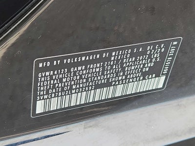 2020 Volkswagen Jetta SE