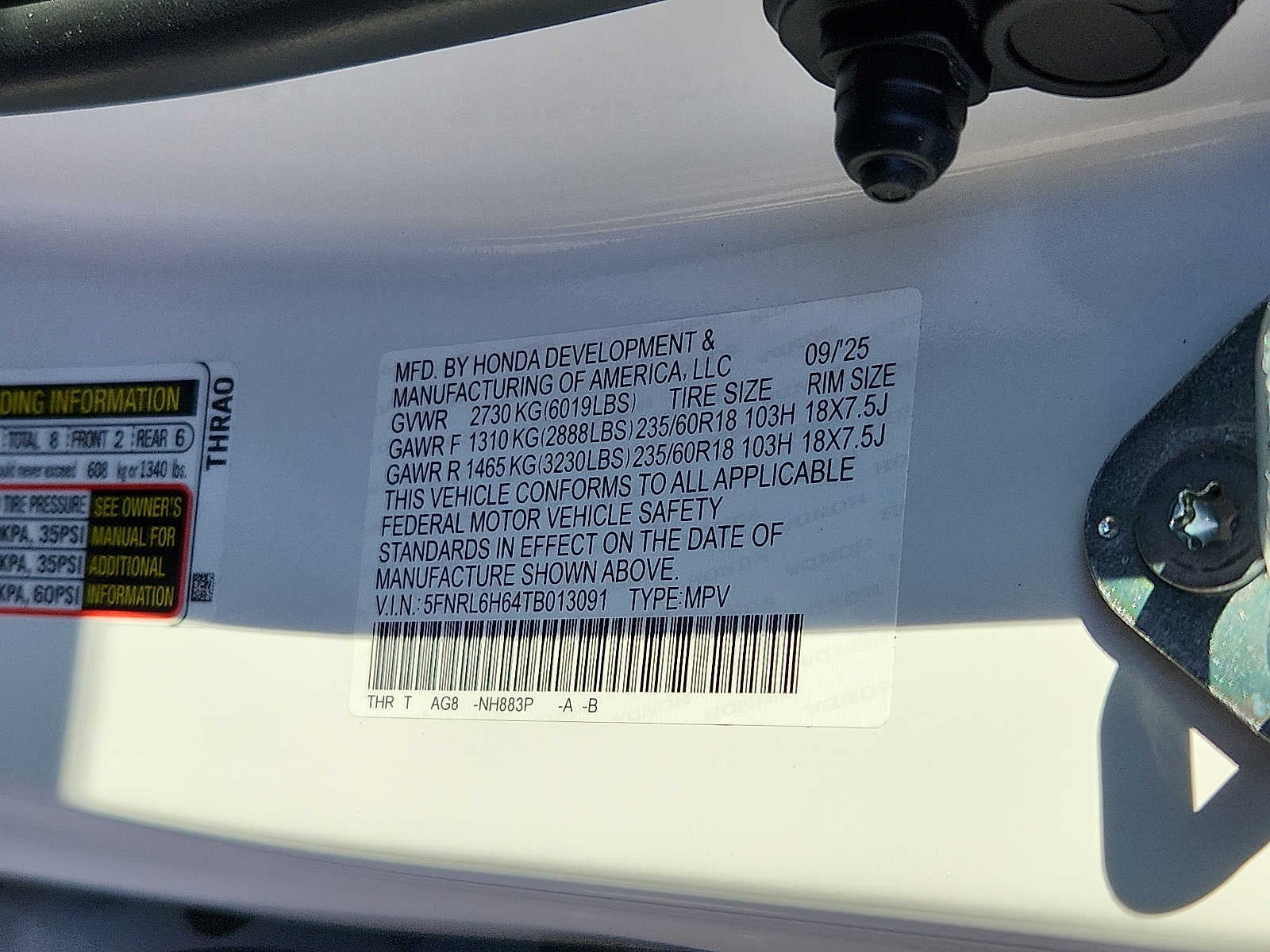 2026 Honda Odyssey EX-L