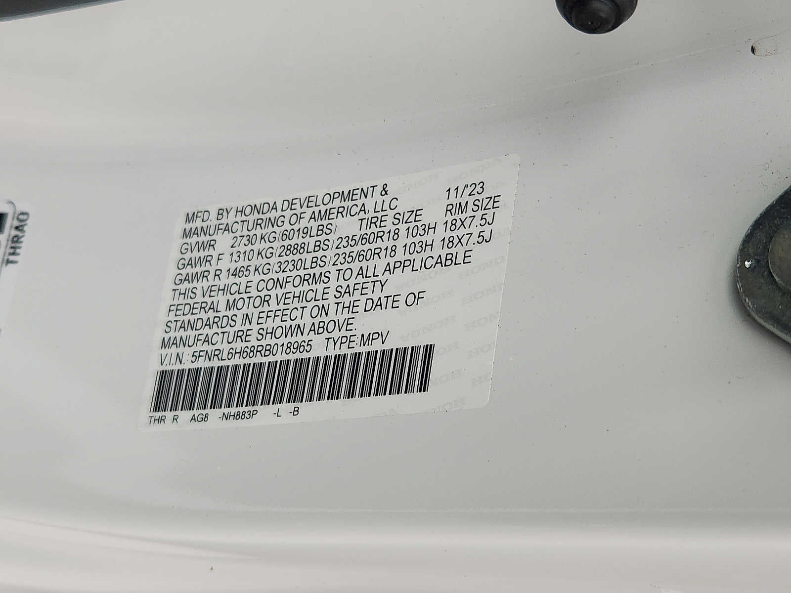 2024 Honda Odyssey EX-L