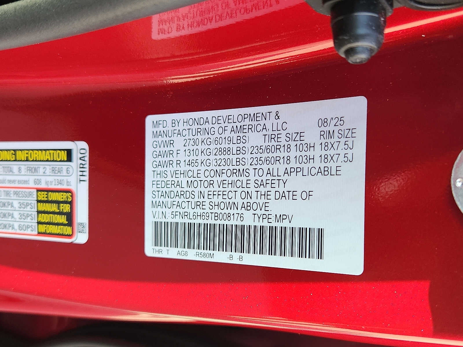 2026 Honda Odyssey EX-L