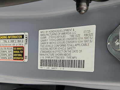 2026 Honda Odyssey Sport-L