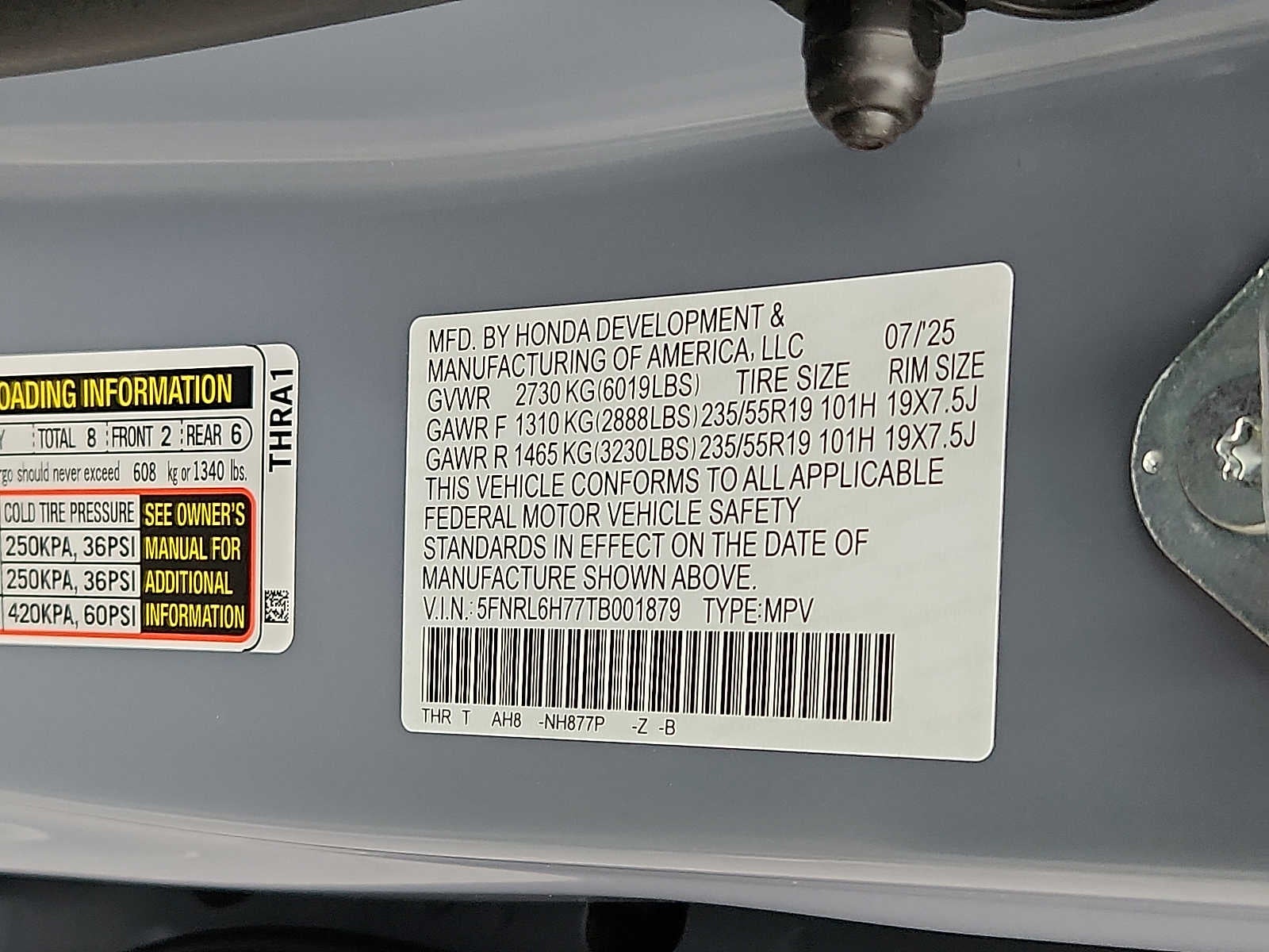 2026 Honda Odyssey Sport-L