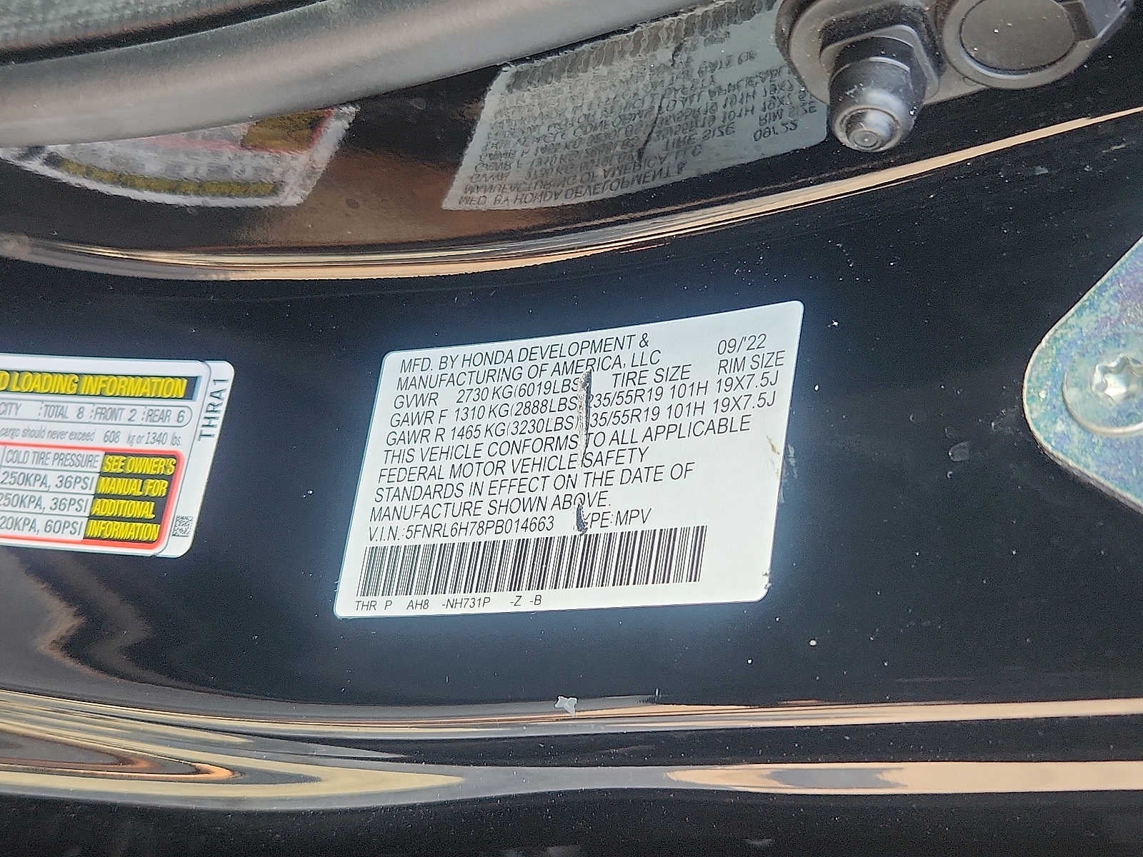 2023 Honda Odyssey Sport
