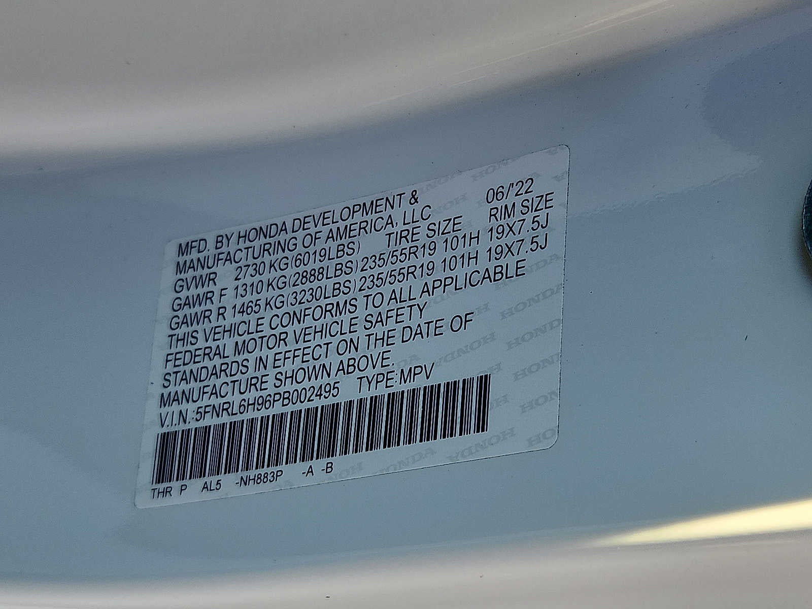 2023 Honda Odyssey Elite