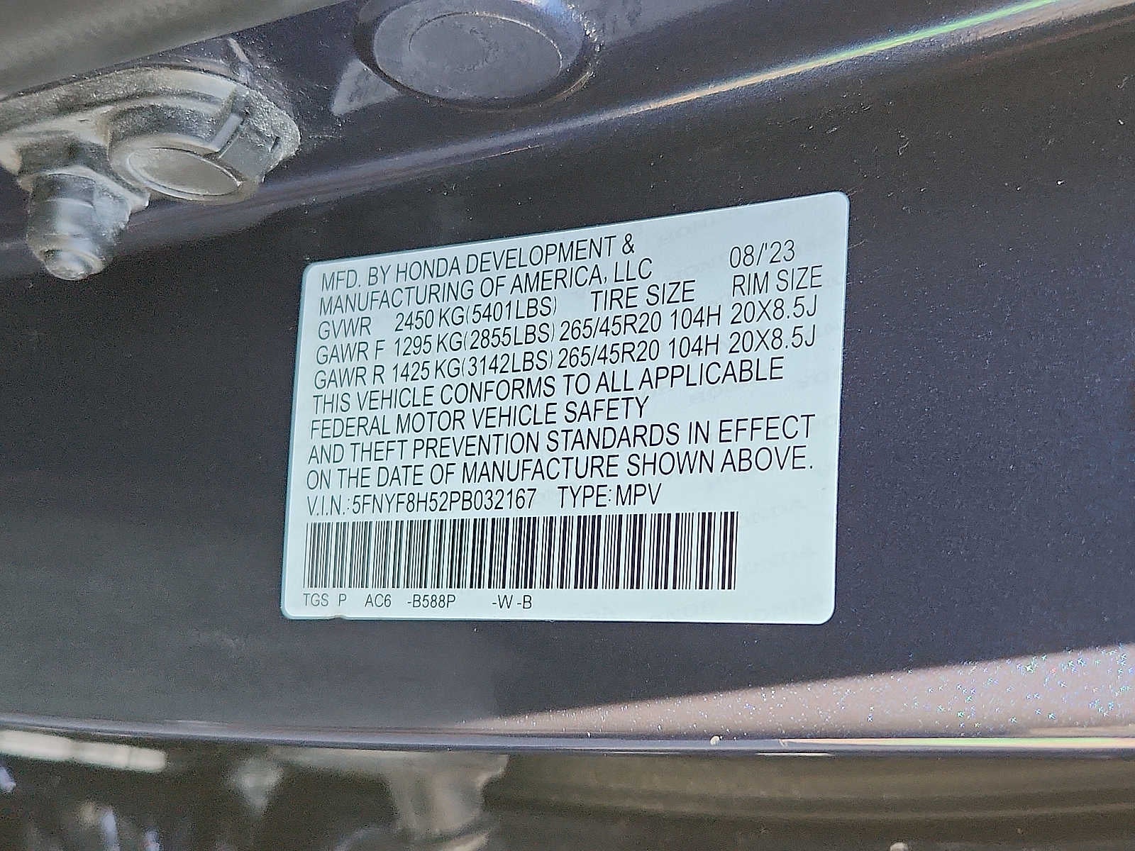 2023 Honda Passport EX-L