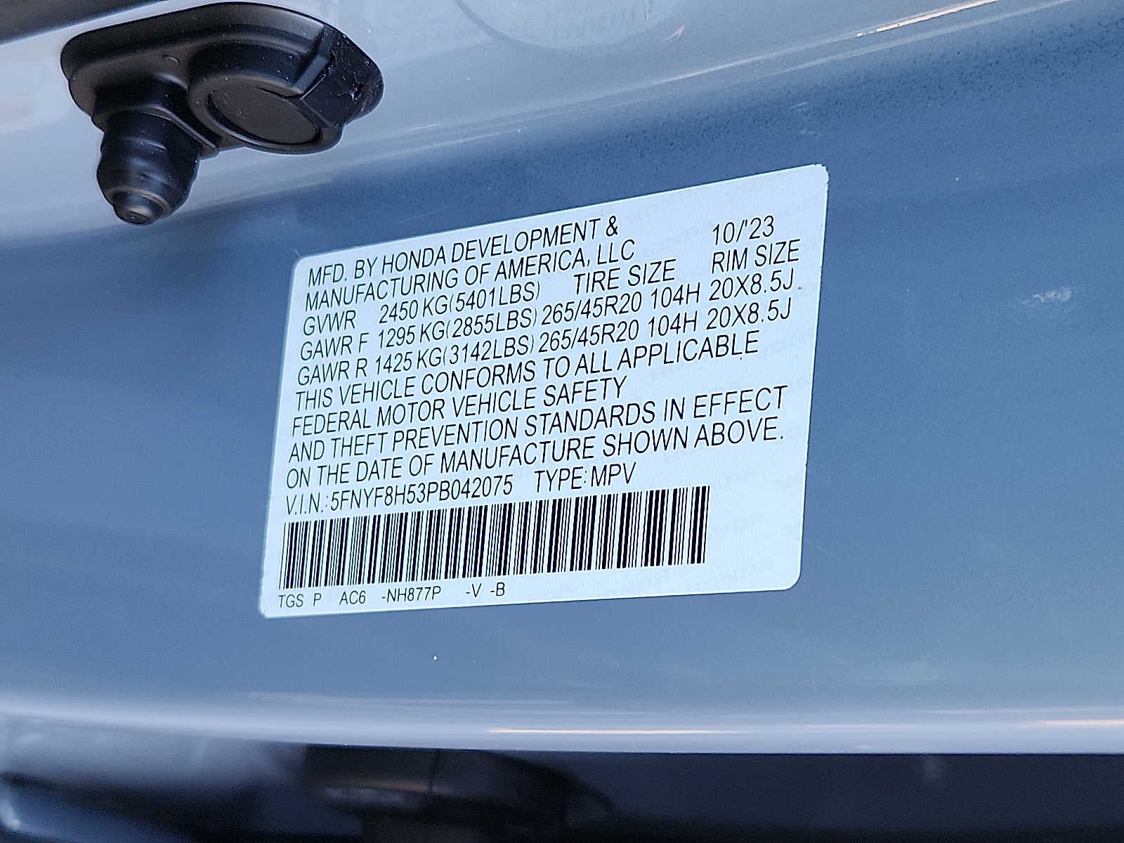2023 Honda Passport EX-L