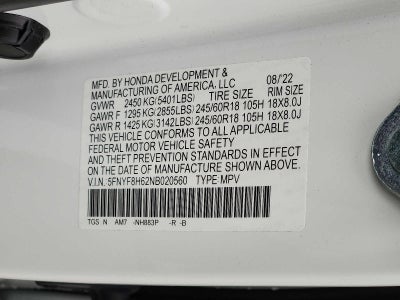 2022 Honda Passport TrailSport