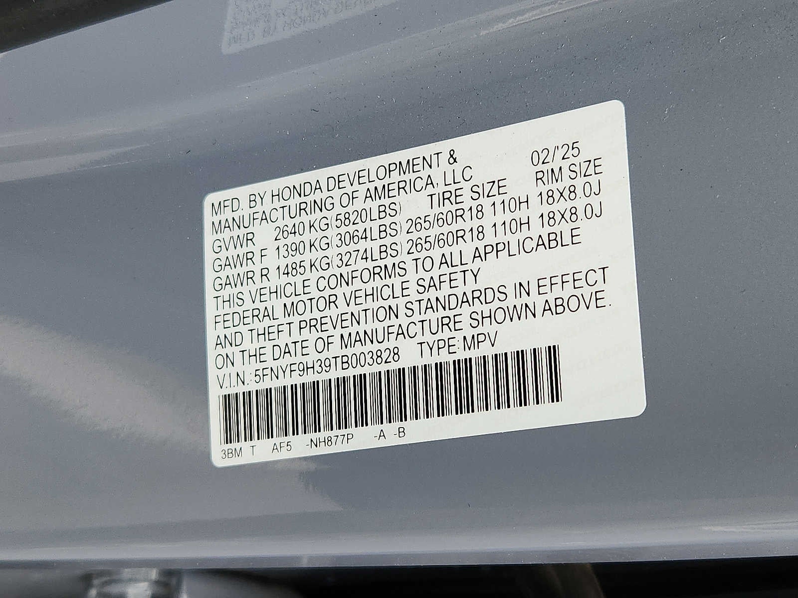 2026 Honda Passport RTL Towing