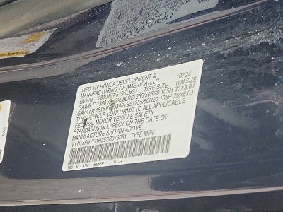 2025 Honda Pilot Sport