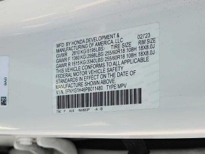 2023 Honda Pilot EX-L 8 Passenger
