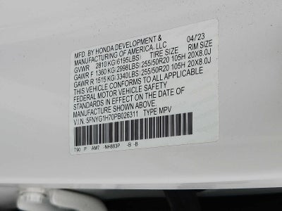 2023 Honda Pilot Touring