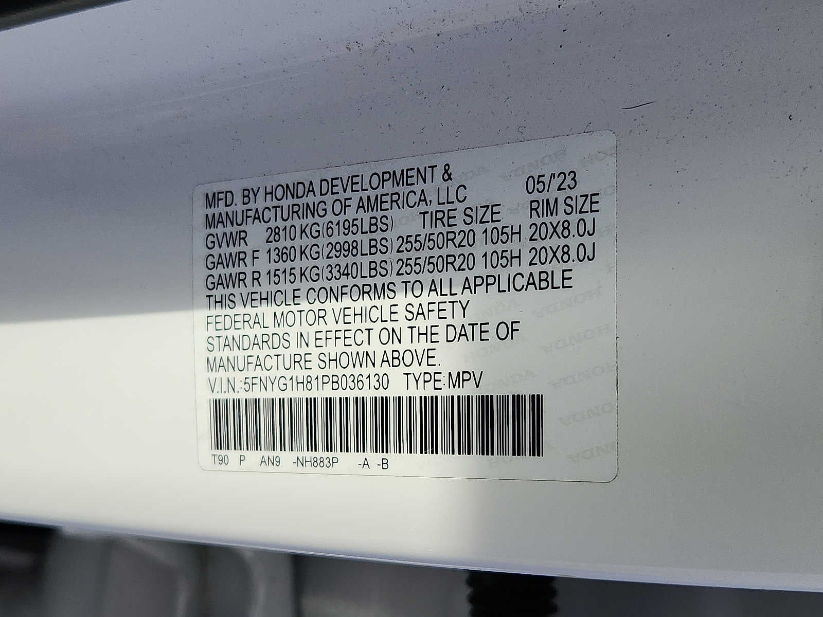2023 Honda Pilot Elite
