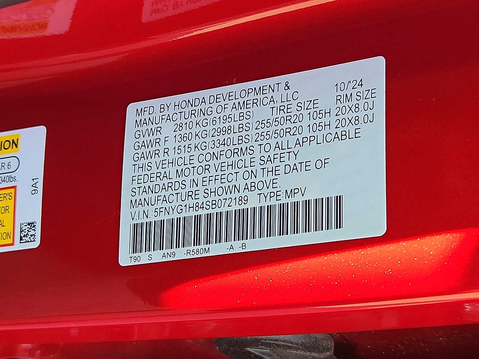 2025 Honda Pilot Elite