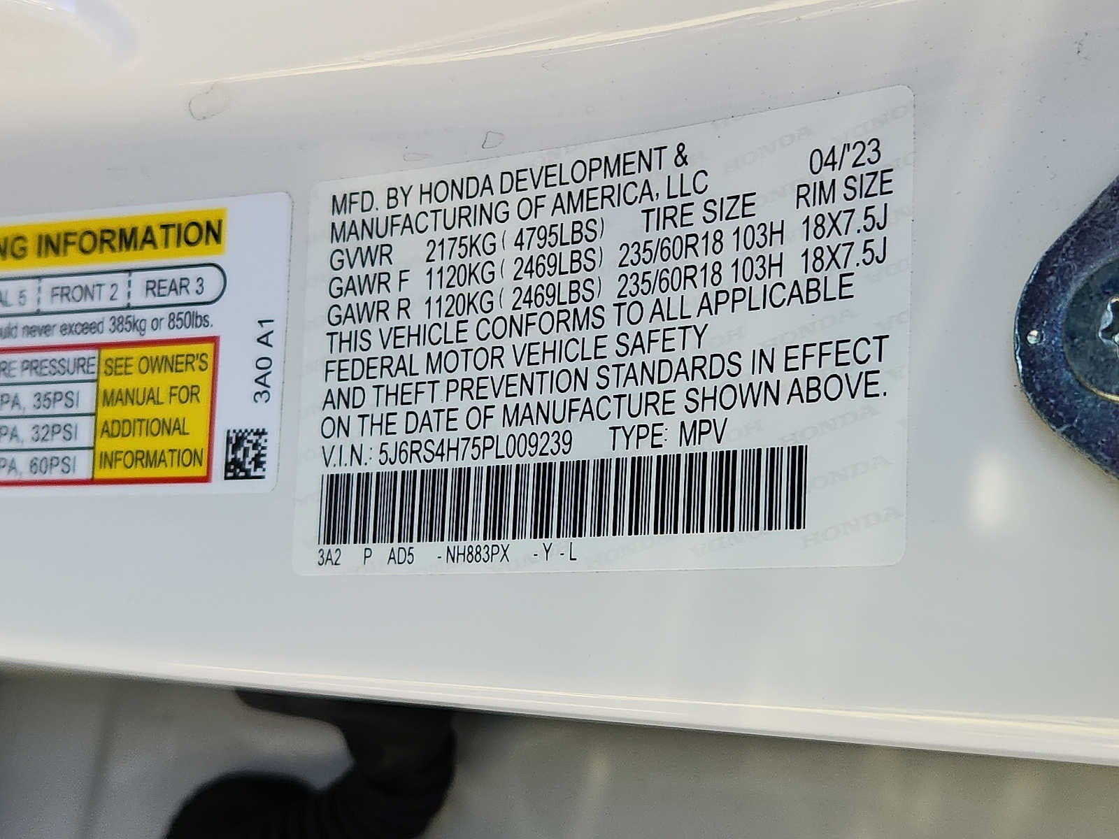 2023 Honda CR-V EX-L