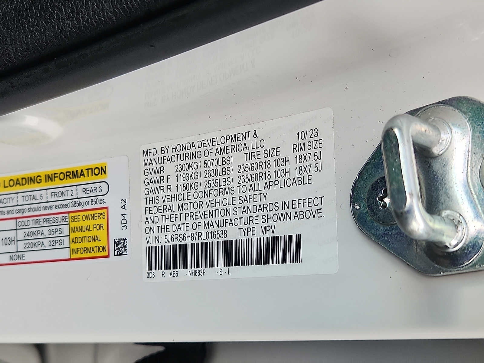 2024 Honda CR-V Hybrid Sport-L