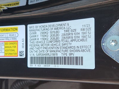 2024 Honda CR-V Hybrid Sport Touring
