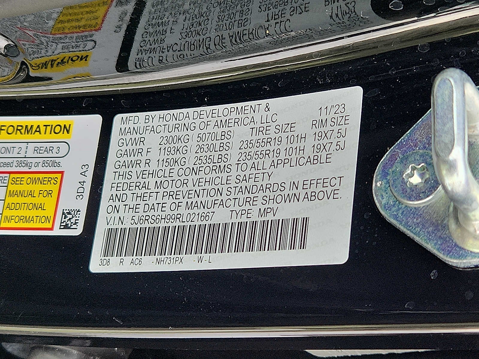 2024 Honda CR-V Hybrid Sport Touring