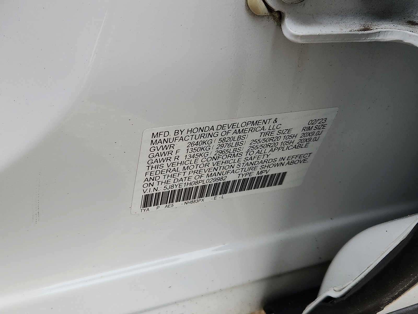 2023 Acura MDX w/A-Spec Package