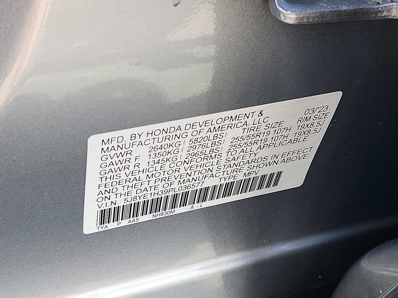 2023 Acura MDX Base